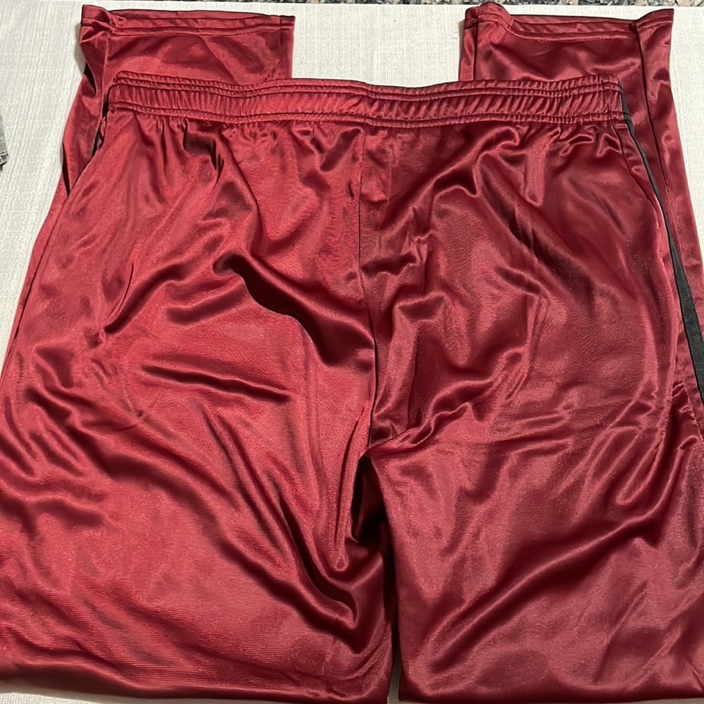 Real Essentials Maroon Track Pants - Picture 4 of 9